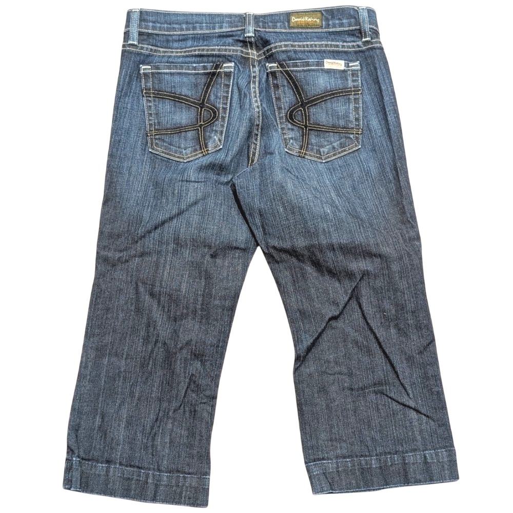 David Kahn 6 Petite Jeans Capri Crop‎ Pants Premium Denim Made In USA